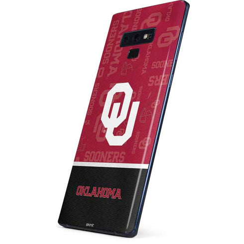 University of Oklahoma Split Jersey Galaxy Note 9 Skin