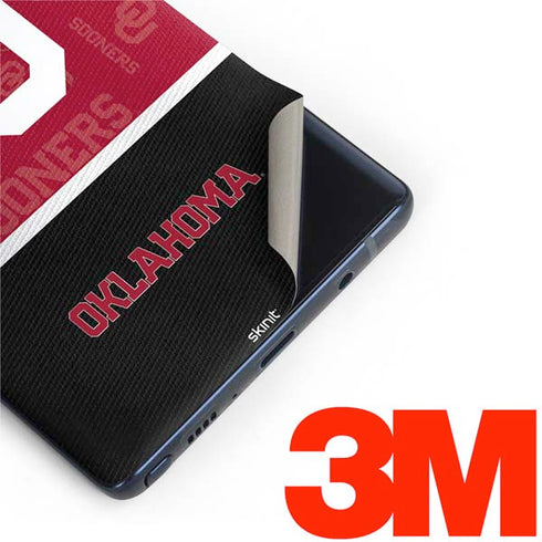 University of Oklahoma Split Jersey Galaxy Note 9 Skin