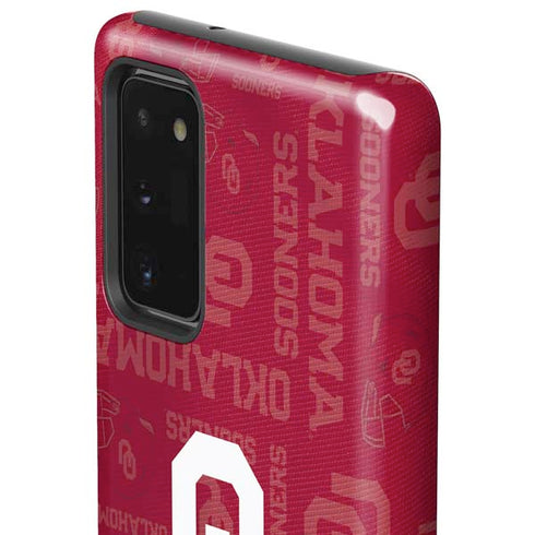 University of Oklahoma Split Jersey Galaxy Note20 5G Pro Case