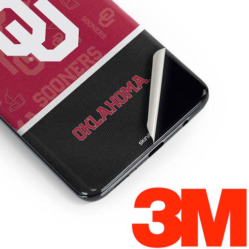 University of Oklahoma Split Jersey Galaxy S10 Skin