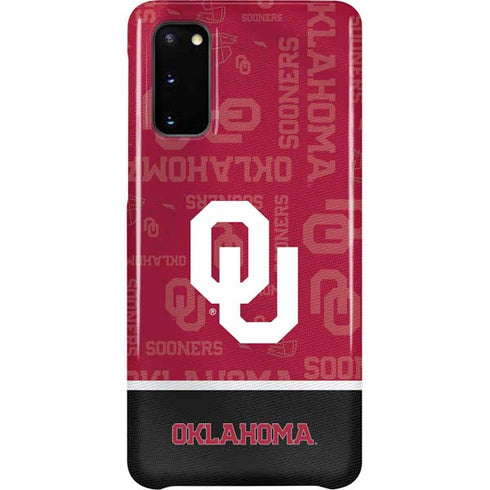 University of Oklahoma Split Jersey Galaxy Cases