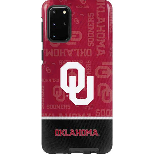University of Oklahoma Split Jersey Galaxy S20 Plus Pro Case