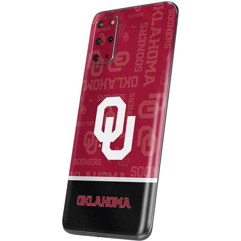 University of Oklahoma Split Jersey Galaxy S20 Plus Skin
