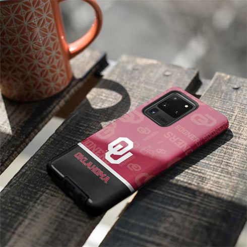 University of Oklahoma Split Jersey Galaxy S20 Ultra 5G Pro Case