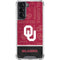 University of Oklahoma Split Jersey Galaxy S21 5G Clear Case