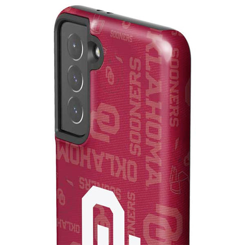 University of Oklahoma Split Jersey Galaxy S21 5G Pro Case