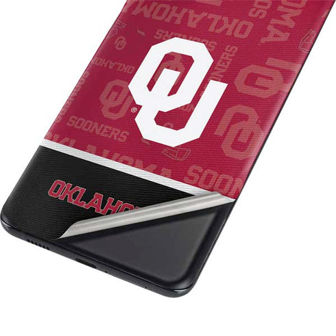 University of Oklahoma Split Jersey Galaxy S21 5G Skin