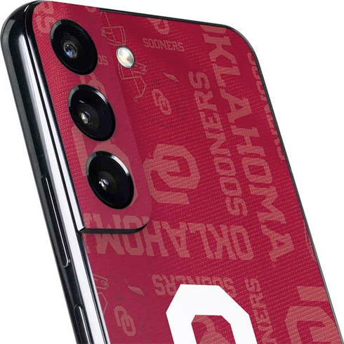 University of Oklahoma Split Jersey Galaxy S22 Plus Skin