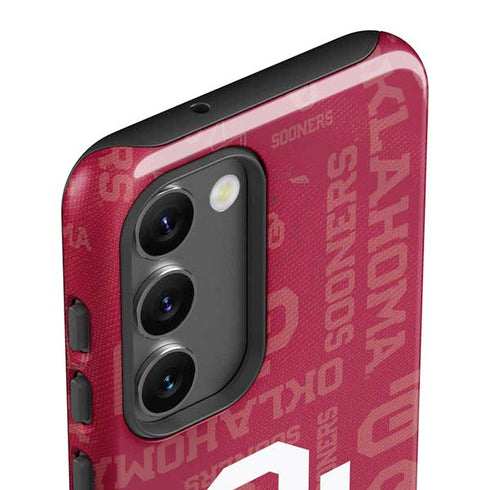 University of Oklahoma Split Jersey Galaxy S23 Plus Pro Case