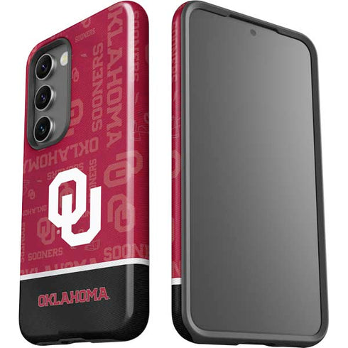University of Oklahoma Split Jersey Galaxy S23 Pro Case