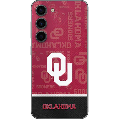University of Oklahoma Split Jersey Galaxy S23 Skin