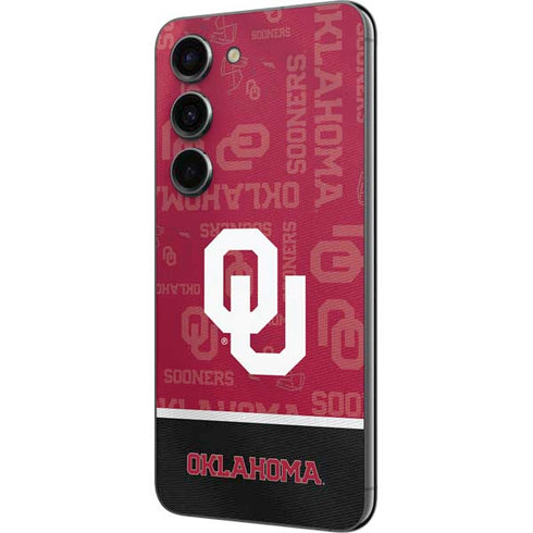 University of Oklahoma Split Jersey Galaxy S23 Skin