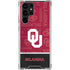 University of Oklahoma Split Jersey Galaxy S23 Ultra Clear Case