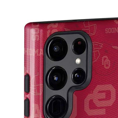 University of Oklahoma Split Jersey Galaxy S23 Ultra Pro Case