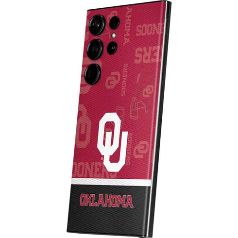 University of Oklahoma Split Jersey Galaxy S23 Ultra Skin