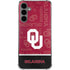 University of Oklahoma Split Jersey Galaxy S24 Plus Clear Case