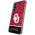 University of Oklahoma Split Jersey Galaxy S24 Plus Clear Case