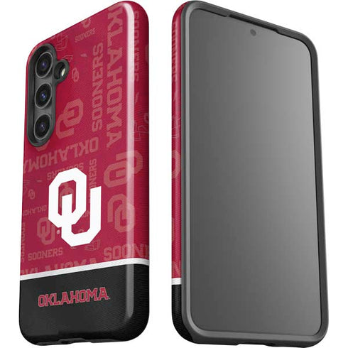 University of Oklahoma Split Jersey Galaxy S24 Plus Impact Case