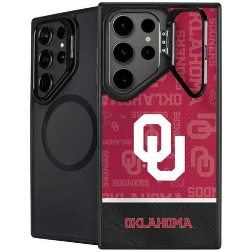 University of Oklahoma Split Jersey Galaxy S25 Ultra Kickstand Case
