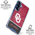 University of Oklahoma Split Jersey Galaxy S25 Clear Case