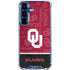University of Oklahoma Split Jersey Galaxy S25 Plus Clear Case