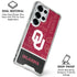 University of Oklahoma Split Jersey Galaxy S25 Ultra Clear Case