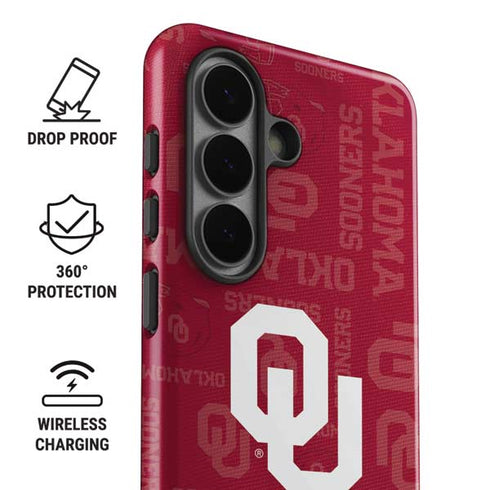 University of Oklahoma Split Jersey Galaxy S26 Impact Case