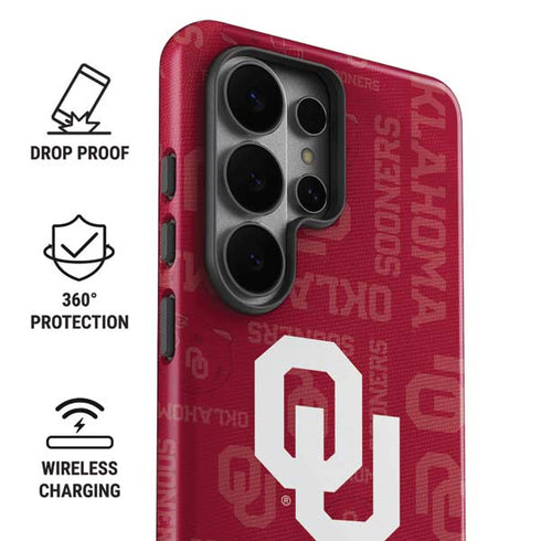 University of Oklahoma Split Jersey Galaxy S26 Ultra Impact Case