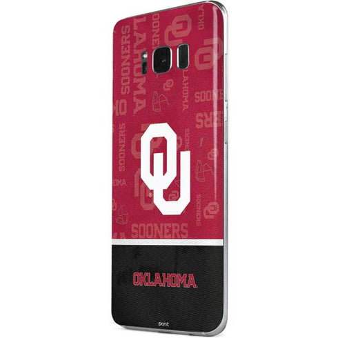University of Oklahoma Split Jersey Galaxy S8 Skin