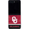 University of Oklahoma Split Jersey Galaxy Z Flip5 5G Skin