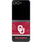 University of Oklahoma Split Jersey Galaxy Z Flip6 Skin