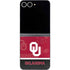 University of Oklahoma Split Jersey Galaxy Z Flip6 Skin