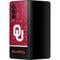 University of Oklahoma Split Jersey Galaxy Z Fold3 5G Skin