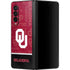 University of Oklahoma Split Jersey Galaxy Z Fold3 5G Skin
