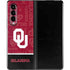University of Oklahoma Split Jersey Galaxy Z Fold3 5G Skin