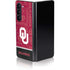 University of Oklahoma Split Jersey Galaxy Z Fold5 5G Skin