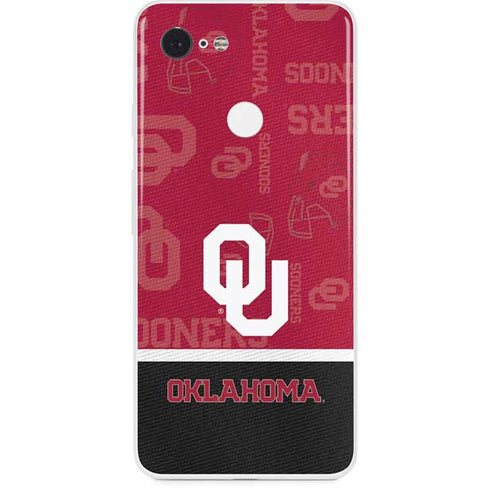 University of Oklahoma Split Jersey Google Pixel 3 Skin