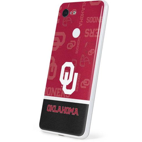 University of Oklahoma Split Jersey Google Pixel 3 Skin
