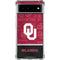 University of Oklahoma Split Jersey Google Pixel 6 Clear Case