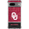 University of Oklahoma Split Jersey Google Pixel 8 Clear Case