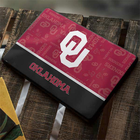 University of Oklahoma Split Jersey Google Pixelbook Go Skin