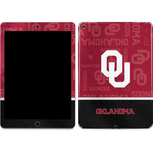 University of Oklahoma Split Jersey iPad Skins