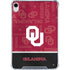 University of Oklahoma Split Jersey iPad 11th Gen (2025) Clear Case