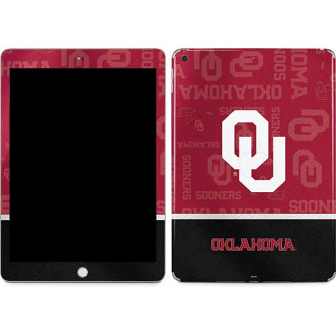 University of Oklahoma Split Jersey Apple iPad Skin