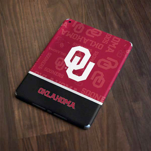 University of Oklahoma Split Jersey Apple iPad Skin