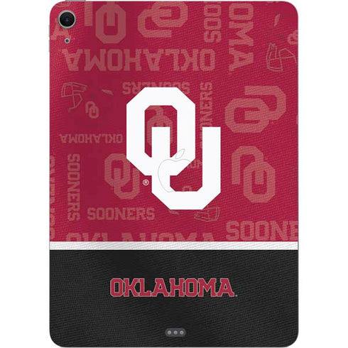 University of Oklahoma Split Jersey Apple iPad Air Skin