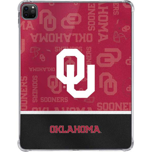 University of Oklahoma Split Jersey iPad Pro 11in (2024) Clear Case