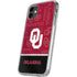 University of Oklahoma Split Jersey iPhone 11 Clear Case
