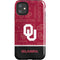 University of Oklahoma Split Jersey iPhone 11 Impact Case