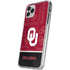 University of Oklahoma Split Jersey iPhone 11 Pro Clear Case